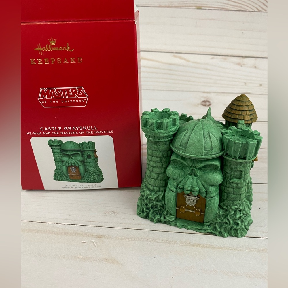 2021 Hallmark CASTLE GRAYSKULL He-Man Masters of the Universe Ornament MOTU